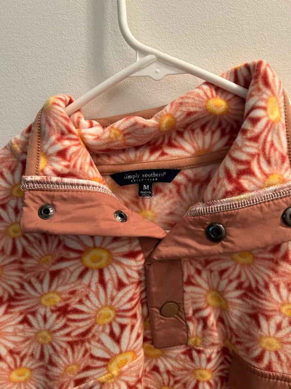 Simply Southern Button Pullover Quarter - Image 2