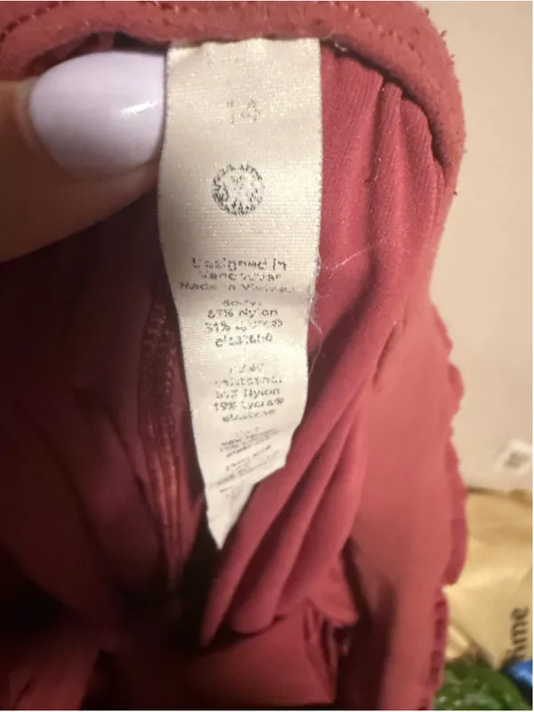 Lululemon Stretch Luxtreme High-Rise Jogger Mulled Wine- Size 14 - Image 8