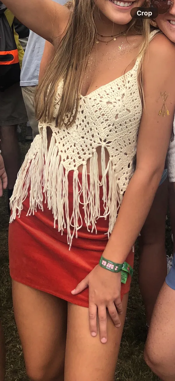 Lulus Crochet Top - Image 3