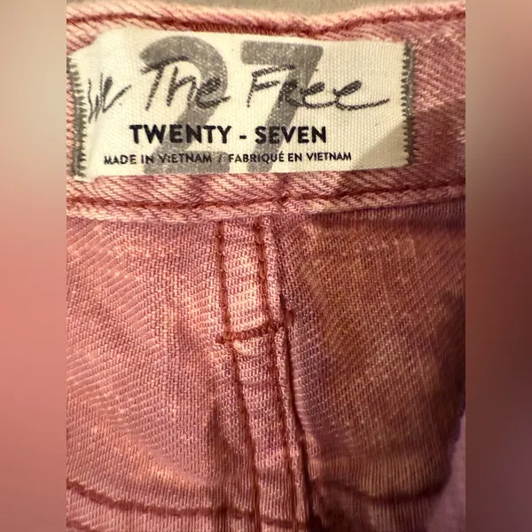 Free People Mauve‎ Swoon Jean Shorts Size 27 - Image 5