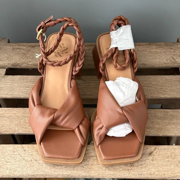 Sam & Libby Women's Sutton Ankle Strap‎ Sandal Size 7 A24 - Image 9