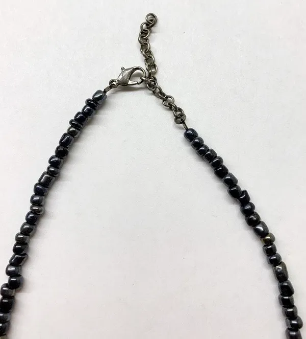 Moon Choker Necklace Gray - Image 3