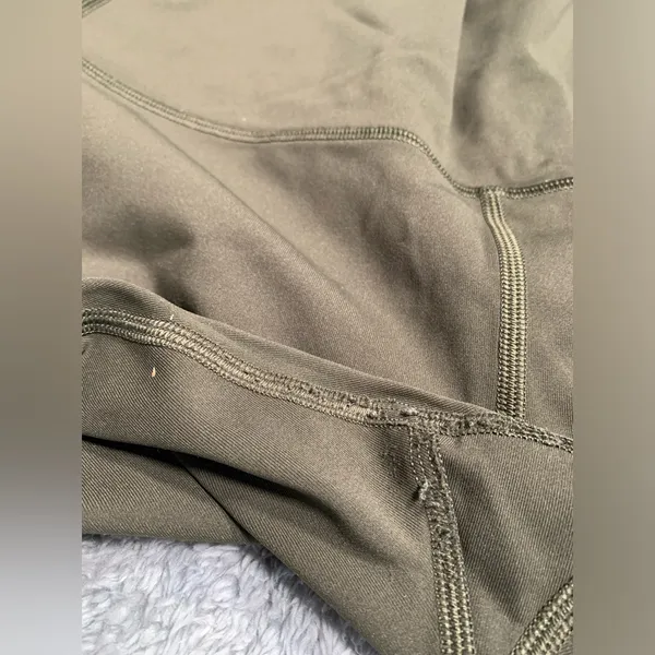 Lululemon wunder under crop high rise luxtreme 8 green olive - Image 6
