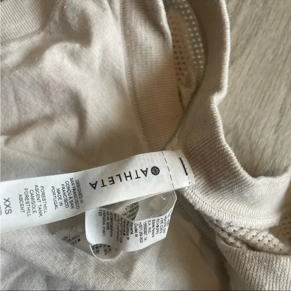 Athleta Cream Tank Top - Image 2
