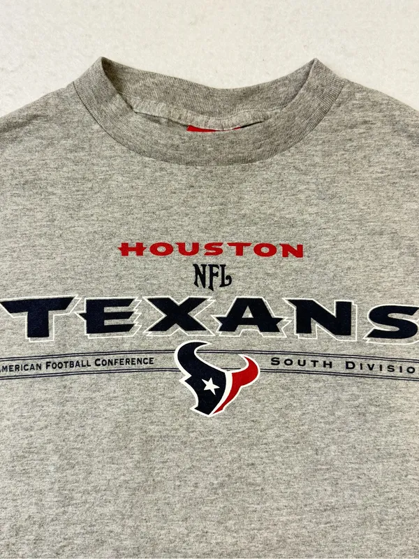 Houston Texans T-Shirt Gifts Gear Merchandise Womens Mens NFL Apparel Large - Image 3