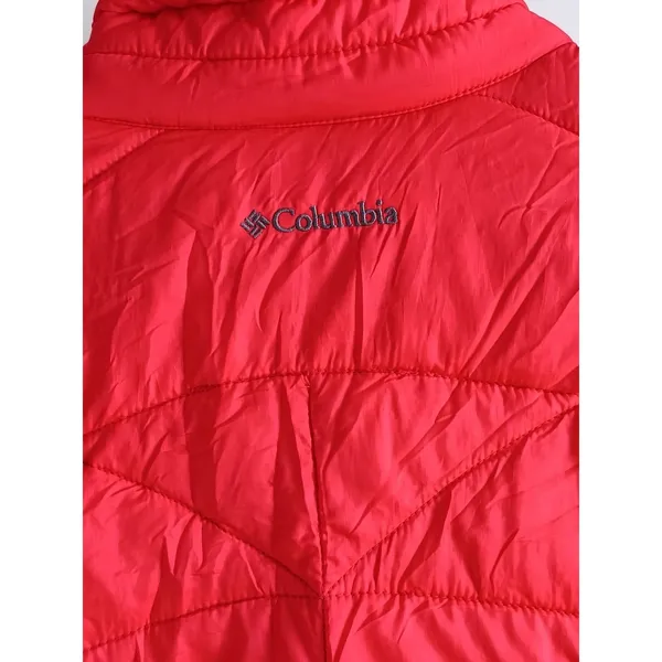 Columbia Omni Heat Vest Womens Red Polyester Full Zip Quilted Lined Small - Image 10