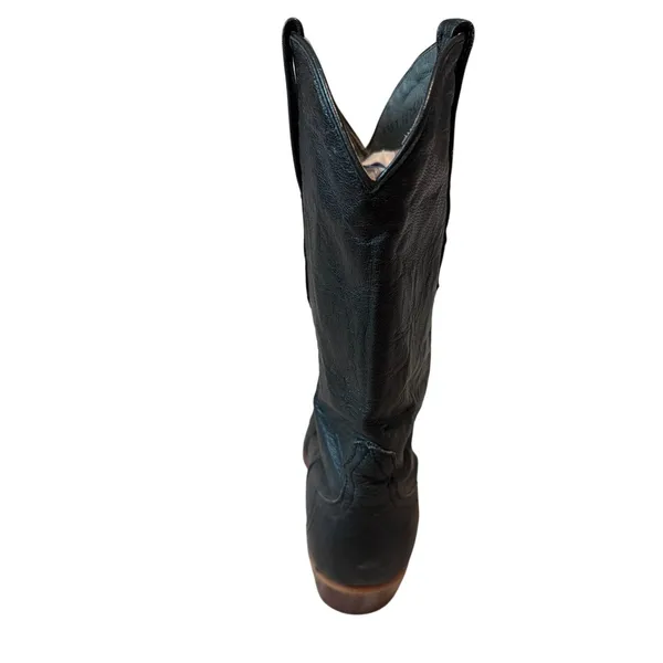 Los Altos Western Cowboy Boot Women US Size 8.5 M LEFT BOOT ONLY Ostrich - Image 4