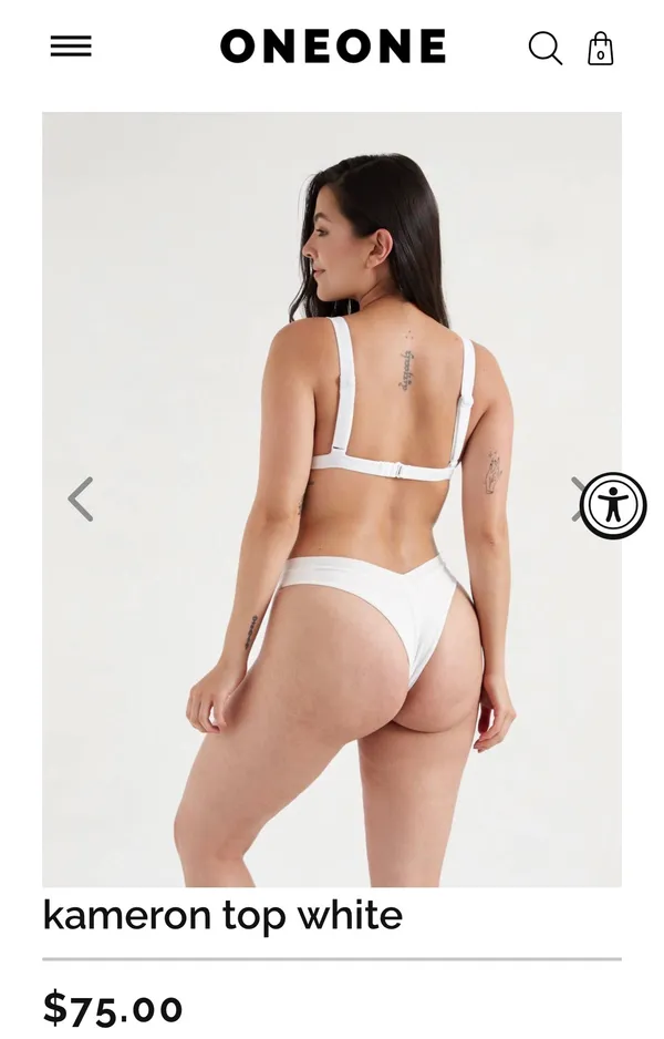 Oneone Bikini - White - Image 2