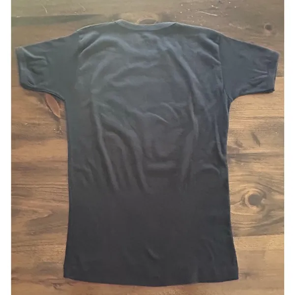 Vintage Hawaiian High‎ Black Short Sleeve Cotton Shirt Top Women's Size Medium - Image 5