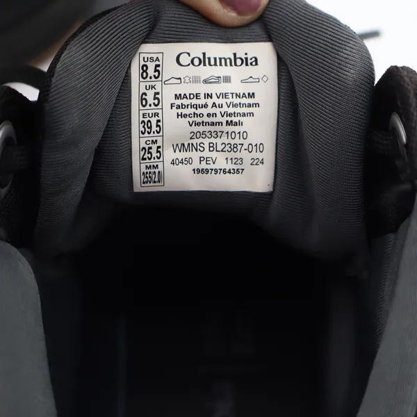 Columbia Moritza Shield Omni-Heat Black Gum Waterproof Ankle Boots 8.5 - Image 5