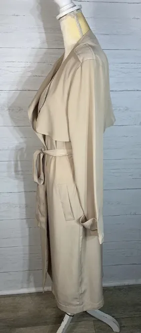Ro & De Tan Lightweight Trench Coat size M - Image 3