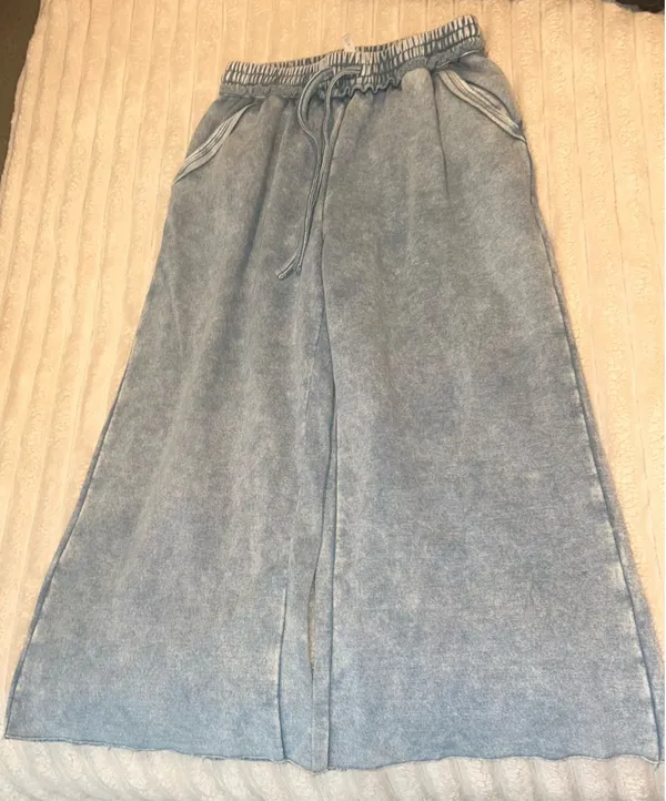 Zenana Outfitters Cropped Wide Leg Comfy Pants - Image 4