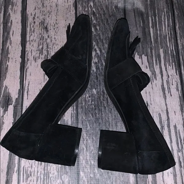 Kenneth Cole Reaction Black Suede Shoes Size 7 - Image 3
