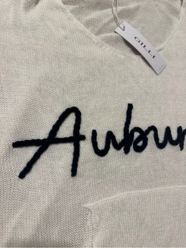 New lightweight knit Auburn Tigers Gilli long sleeve top - Image 2