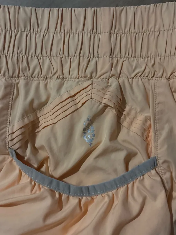 Orange Free People Shorts - Image 3