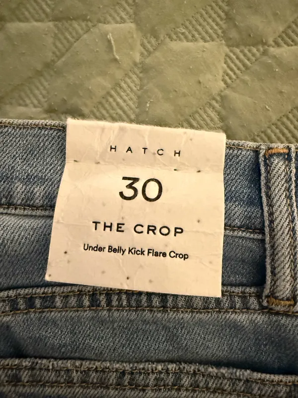 Hatch Maternity Jeans Blue Size 30 - Image 3