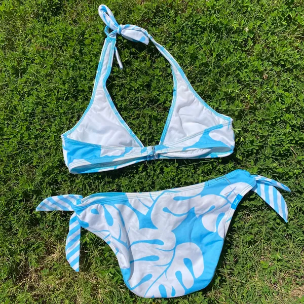Vintage 80s Jag Monstera Bikini Size M - Image 2