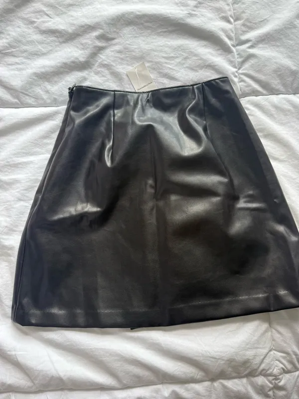 abercrombie leather skirt - Image 4