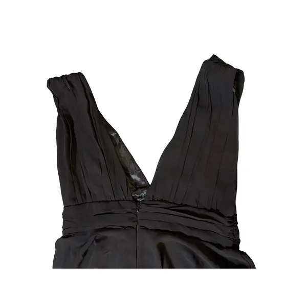 NWT Lulus SZ Large Amazing Evening Black Tiered Maxi Dress Formal Special Event - Image 8