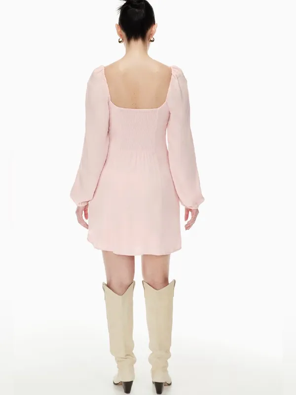 Aritzia Wilfred Novella Dress in Poetic Pink 4 - Image 5