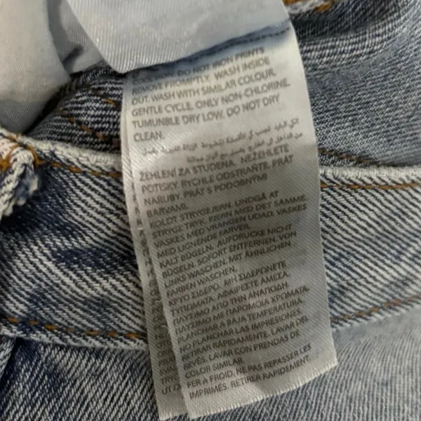 Edikted Crossover‎ Waist Jeans Size Small - Image 12