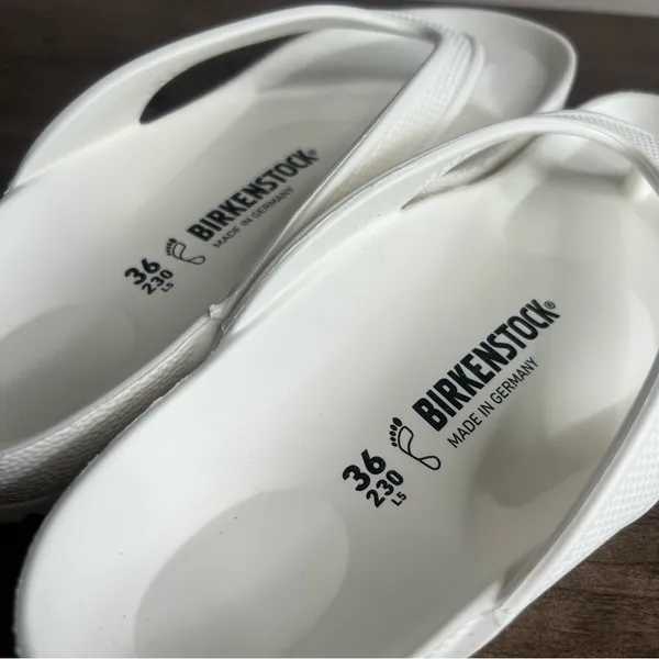 Birkenstock NEW Women's Honolulu EVA White Sandal Size 36 aka Women’s 5 #B1115 - Image 7