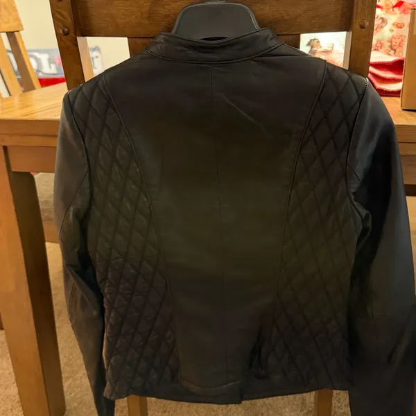 Wilsons Leather Quilted Black Women's Jacket - Image 2