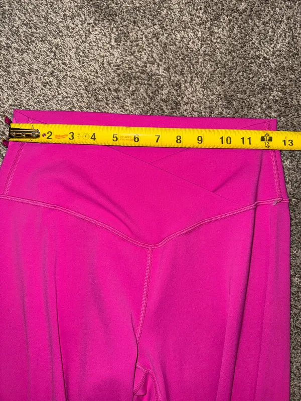 CRZ Yoga Crossover Flare Yoga Leggings - Image 4