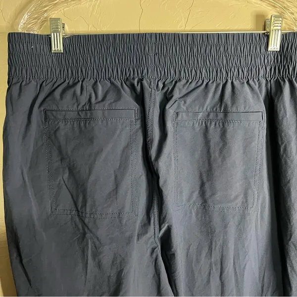Calia by Carrie Underwood Blue Woven Workwear Ankle Zippers Jogger Pants‎ - Image 11