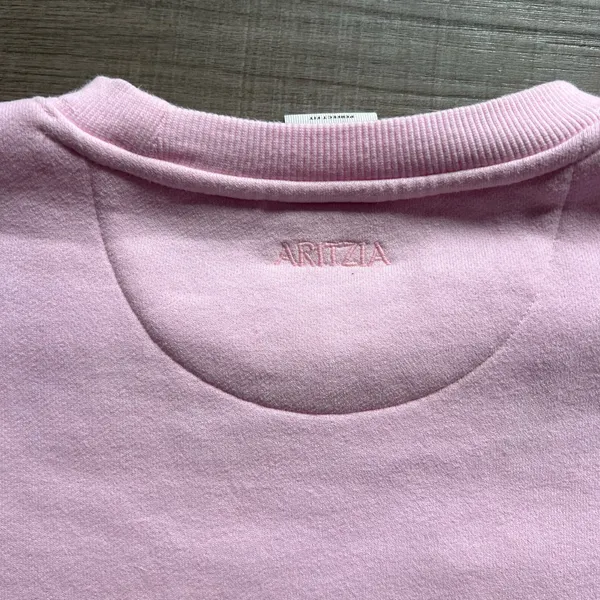 Aritzia Cozy Sweatfleece Perfect Crew Sweatshirt  - Image 6