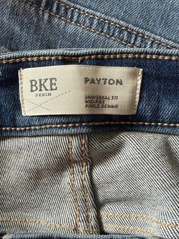 BKE Payton Mid-Rise Ankle Skinny Jeans 26 - Image 3