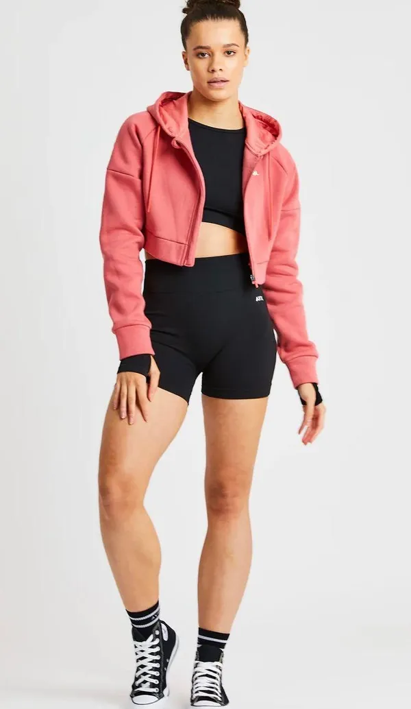 AYBL Beyond Cropped Zip Hoodie - Image 3