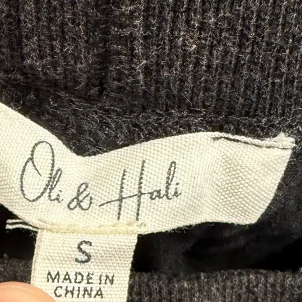 Oli & Hali Mineral Washed Side Pockets Jetty Harem Pants Women Small Gray BP0006 - Image 8