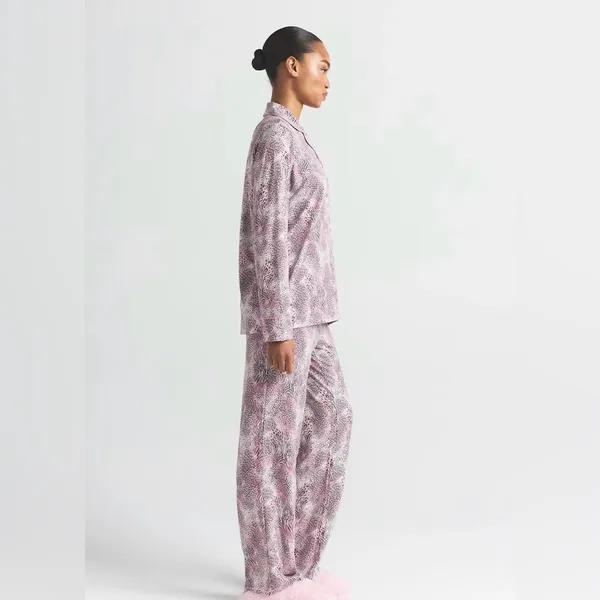 Skims Long Sleep Set Bloom Mini Multi Animal NWT XL - Image 3