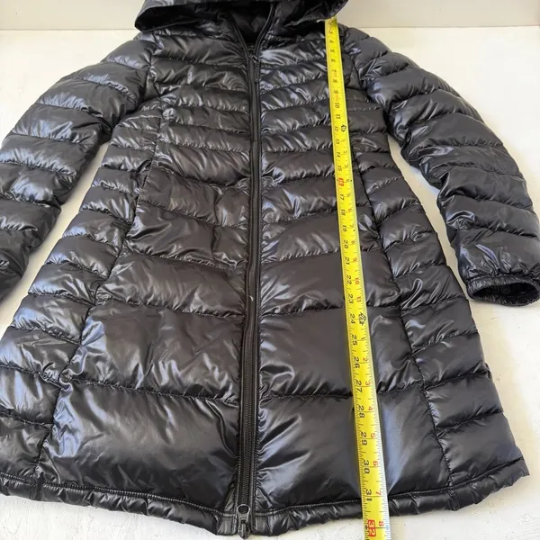 Uniqlo Premium Down Ultra Light‎ Puffer Black Coat Size S - Image 9