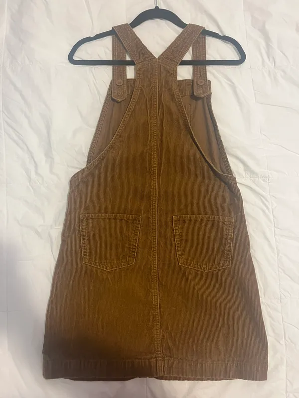 corduroy overall skirt - Image 2