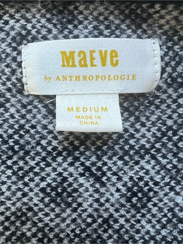 Maeve by Anthropologie Geometric Knit Wrap Sweater & Shrug Set - Image 5
