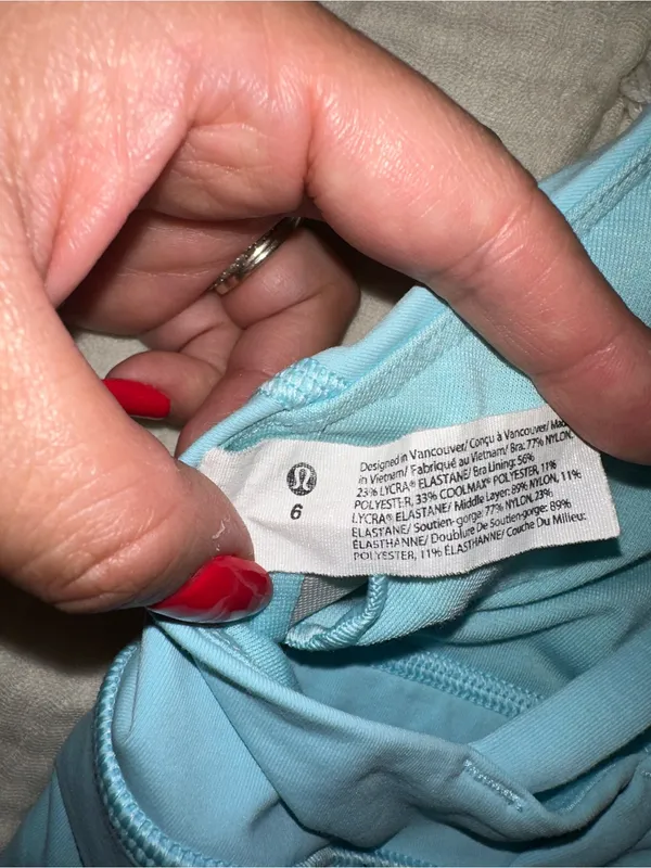 Lululemon Energy Bra Long Line size 6 - Image 5