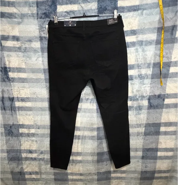 Hollister Ultra High-Rise Super Skinny Black Jeans 15R - Image 5