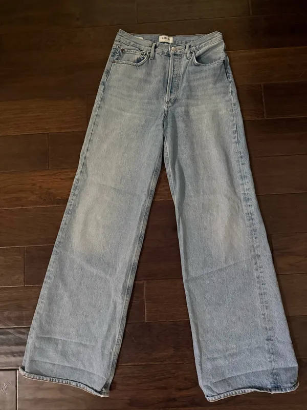 AGOLDE High-Rise Wide-Leg Jeans - Image 2
