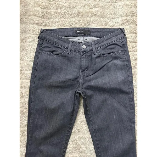 Levi's grey denim leggings Size 8M 29x32 - Image 2