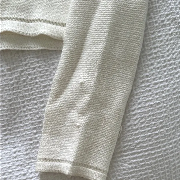 Princess Polly Cream Knit Top - Image 3