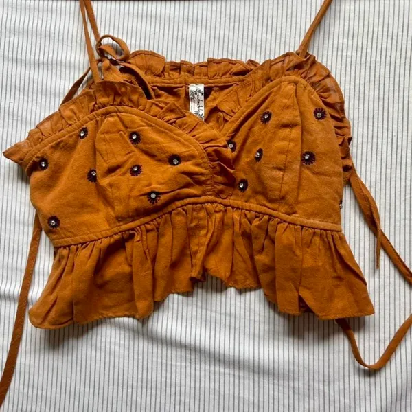 Free People Intimately On A Star Crop Cami - Image 4