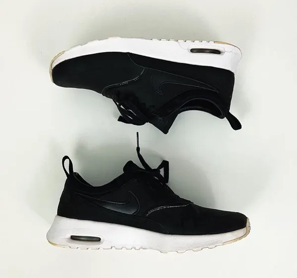 Nike Air Max Thea Premium "Black Anthracite" Women's Running Shoe | Size 7 - Image 9