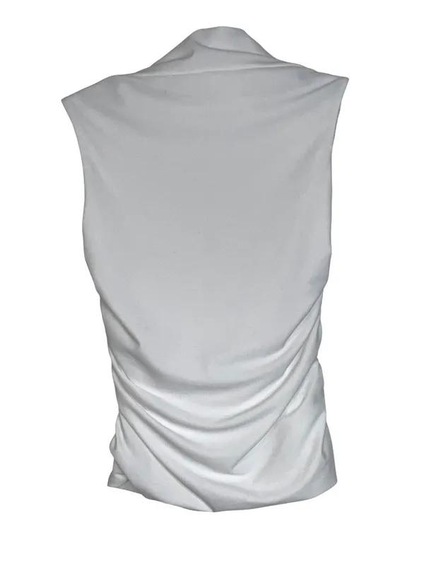 Amanda Uprichard x REVOLVE Short Sleeve Momo Top in Ivory Small New Womens - Image 6