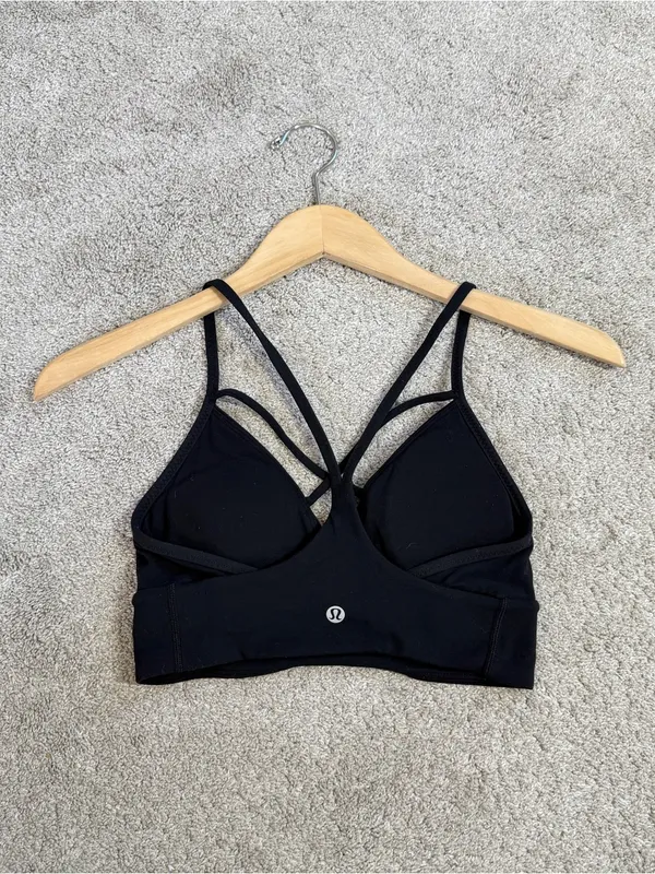 Lululemon Women’s Expand Your Limits Bra Nulu Yoga in Black 4 - Image 8