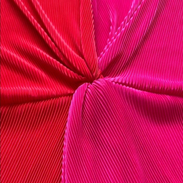 Venus Red and Pink Knotted Top - Image 2