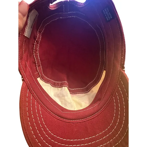 Vintage Disney Parks Walt Disney World Mickey Mouse Red Cadet Hat Cap - Image 3