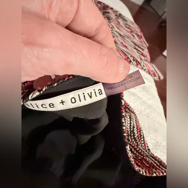 Alice and Olivia Athena Wide Leg Pants size 2 - Image 7