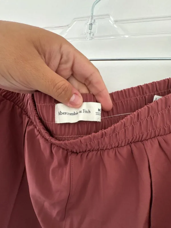 Abercrombie & Fitch Women's Pull-On Wide Leg Pants with Front Seam Detail - Image 4